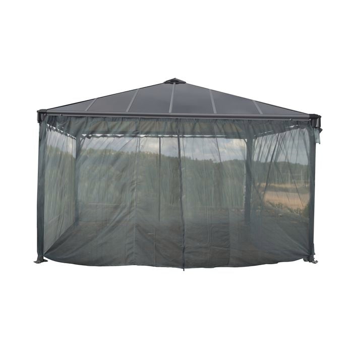 Canopia 2100 x 4300mm Palermo Milano Gazebo Insect Netting Kit Bunnings Australia