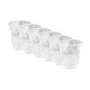 6PK SS Collective Clear Acrylic Tumbler Star Patterned Drinkware 10x9cm
