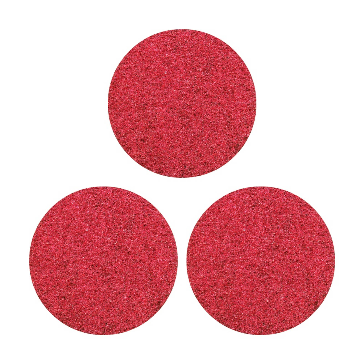 3pk Glomesh Regular Speed Spray Bufffing Machine Floor Pad Red 300mm ...