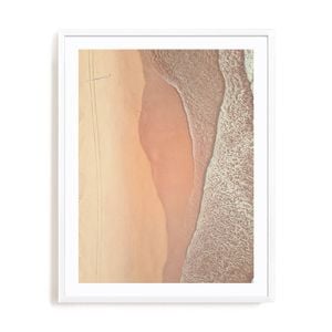 Artey | From Above 4 - Framed Print - White Frame - 90 x 115cm