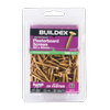 Buildex 8G x 40mm Gold Passivated Plasterboard Screws - 100 Pack