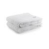 2pc Onkaparinga 60x90cm Flinders Bath Mat 800GSM White