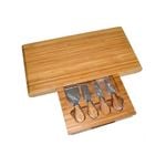 Stanley Rogers 5 Piece Bamboo Cheese Board Set