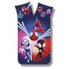 Marvel Spidey Kids Dark Cotton Quilt Cover Set - Toddler Bed Size