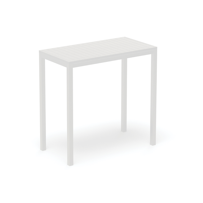 Halki Outdoor High Bar Table - Small - Matte White