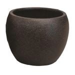 Northcote Pottery Small Black Precinct Lite Moon Garden Pot