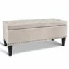Artiss Ottoman Storage Taupe