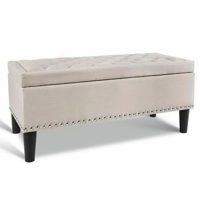 Artiss Ottoman Storage Taupe
