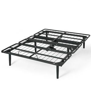 Zinus Adjustable Bed Frame And 25cm Memory Foam Mattress - Queen