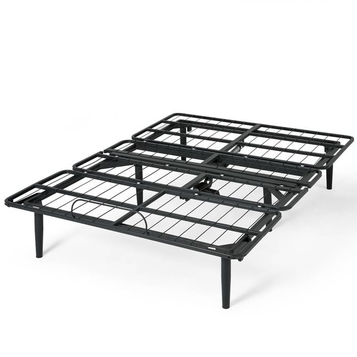 Zinus Adjustable Bed Frame And 25cm Memory Foam Mattress - Queen