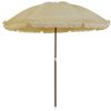 Marquee 2m Cement Beach Umbrella with Tassels