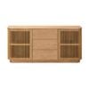 Tahlia 160cm Sideboard Modern 2 Door 3 Drawer Storage Cabinet Unit Natural