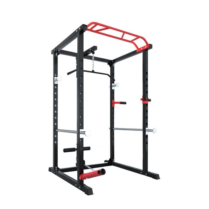 FitnessLab Power Cage Multi-Function Adjustable Tower Rack System 200kg Capacity