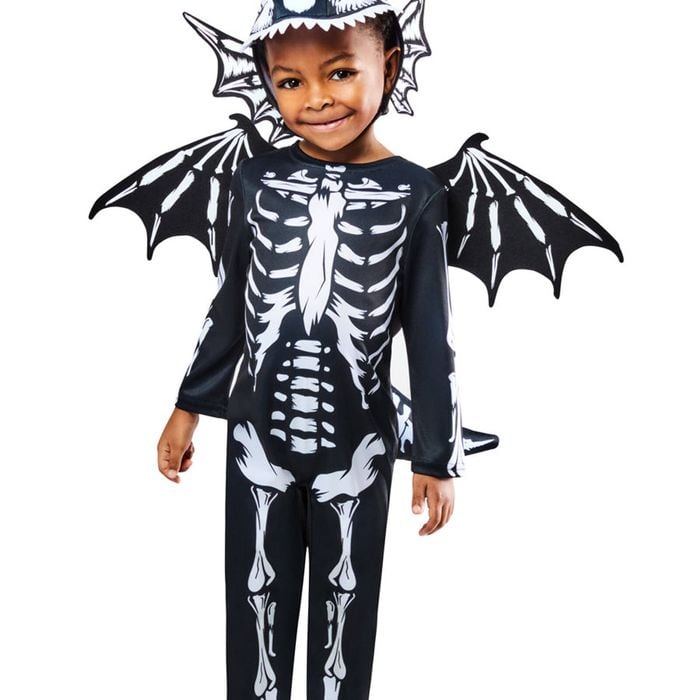 Dragon Skeleton Boys Halloween Costume - 5-6