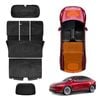 2-In-1 Boot Liners for Tesla Model Y Juniper 2025-Onwards All Weather Front Toolbox Cargo Car Trunk Interior Cover