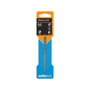 Sutton Tools 6 x 100mm SF TCT Masonry Drill Bit
