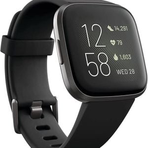 Health Fitness Smartwatch Alexa Built-In Black
