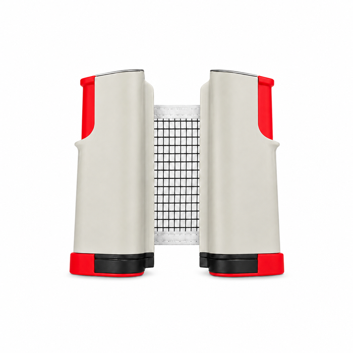 TOP ONE Premium 200CM Pull Up Table Tennis Net Material: Aircraft Aluminum + Hybrid Net