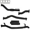 Ignite Exhausts Turbo Back For Toyota Landcruiser 79 Series V8 D/cab Cat & Muffler 409 Stainless Steel