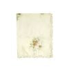 Sienna Flowers Light Yellow Embroidered Cutout Rectangular Tablecloth 152 x 228 cm