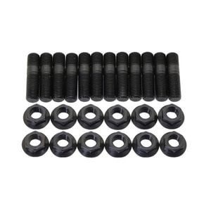 12 Pcs M10x1.25x50mm High Tensile Stud Kit For Manifold & Turbo