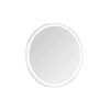 Barelli 800 x 800mm Brushed Nickel Signature High Specification Framed Round Front-Lit LED Mirror
