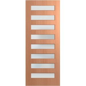 Hume 2040 x 820 x 40mm Entrance Door Nexus SPM NEX38 - Translucent