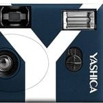 Yashica MF-1 Snapshot Reusable 35mm Film Camera - Y Edition Blue