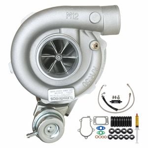 Upgrade Billet Gt3576r Turbo Charger With Oil Feed Line For Ford Falcon Fg Xr6 / G6 / G6e Barra 4.0l 2008-2014