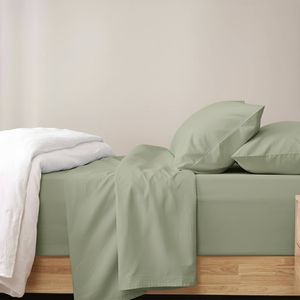 Renee Taylor 400TC Egyptian Cotton Sheet Set W/ Pillowcases Green Long Single