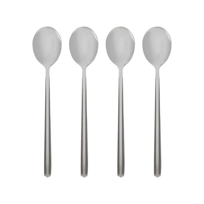 Argon Tableware Stainless Steel Teaspoons - 14.5cm - Pack of 4