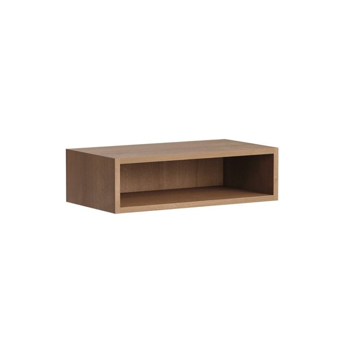 Kaboodle 500-599mm Cajun Oak Customisable Infill Open Shelf