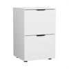 Artiss Filing Cabinet Office White 2 Drawer