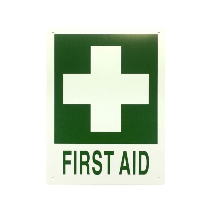 Brutus 225 x 300mm First Aid Plastic Sign 