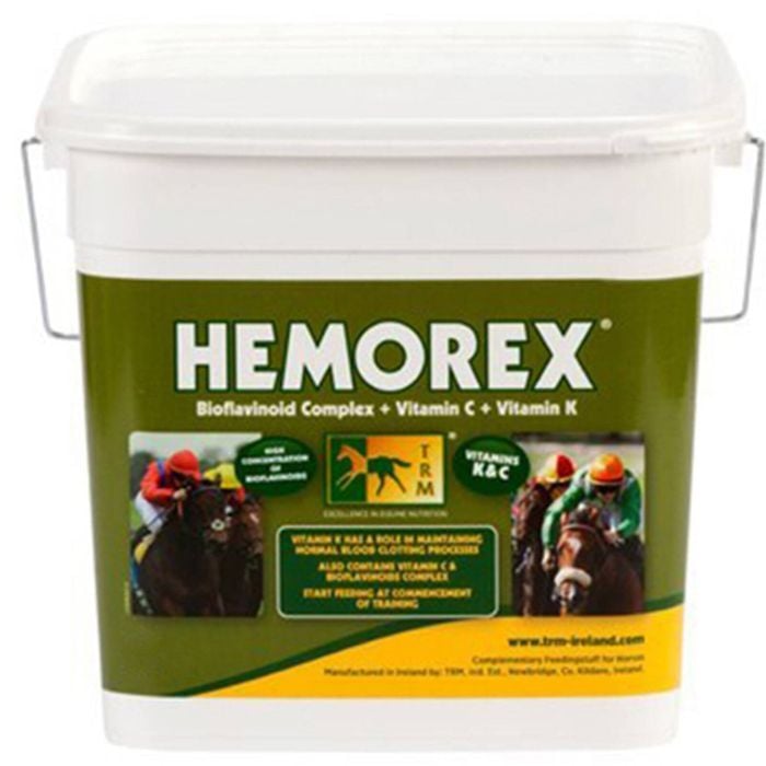 Trm Hemorex Powder Vitamin C Iron Horse Supplement 1.5 Kg
