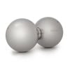 SMAI Peanut Roller - Steel with Ice Gel 12cm - Silver