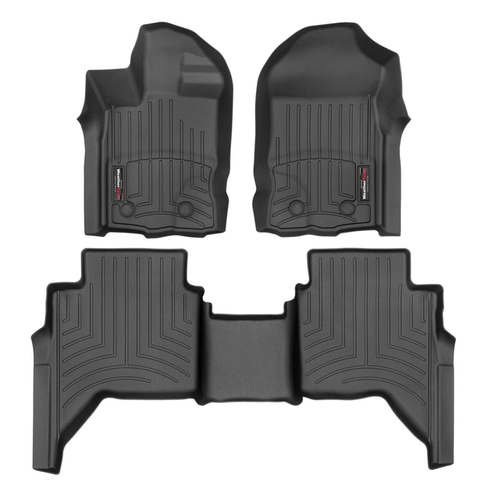 Weathertech Floorliner Car Floor Mats For Ford Ranger Next Gen (2023+) | Front & Rear Set