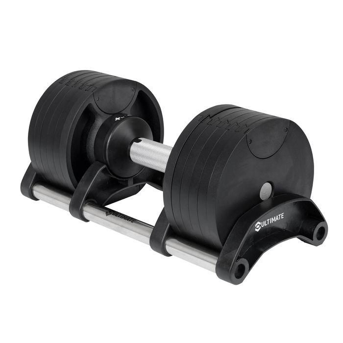Ultimate 400 x 180 x 180mm 20kg Black Adjustable Dummbell