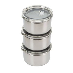 Smash Products: Snack & Dip Container | 3x 60ML | Onyx