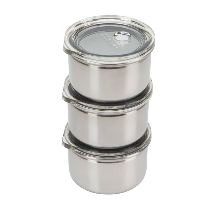 Smash Products: Snack & Dip Container | 3x 60ML | Onyx