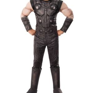 Avengers Infinity War Boys Thor Muscle Chest Costume - Small