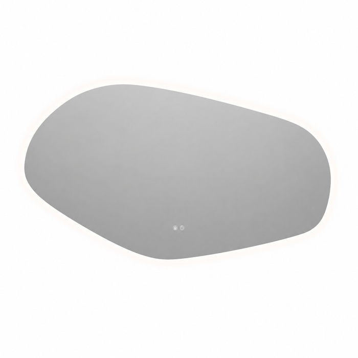 Crystalux Stone Back-lit Led Bathroom Mirror | 800 X 1500