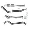 Ignite Exhausts Turbo Back For Toyota Hilux 3l D4d 3" Cat & Pipe Raw Aluminised Steel