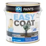 PPG Paints 4L White Low Sheen Easycoat Kitchen And Bathroom Paint - 4L