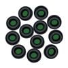 Yealink Yha-lec34, Replacement Leather Ear Cushion For Uh34/yhs34 , 12 Pcs, Black