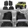 3D All Weather Car Floor Mat Carpet Liner Complete Set for Suzuki Jimny Auto Transmission 2018-Onwards