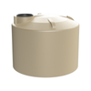 Melro Tanks 5000L Wheat Squat Round 5020 Poly Water Tank
