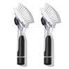 Oxo Good Grips Soap Squirting Dish Brush Soft Grip - 2 Pack