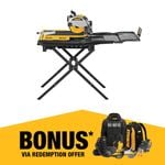 DeWALT 1600W 254mm Wet Tile Table Saw