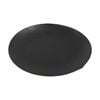 12x 10pc Partyware Deluxe Reusable Snack Plates Set 180mm Black